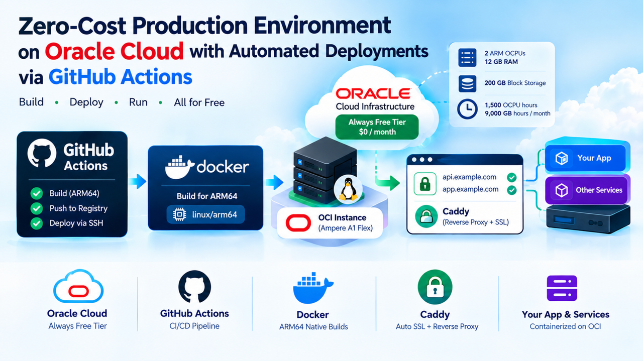 Complete Guide: Building a Free Production Infrastructure on Oracle Cloud